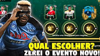 GANHEI MUITAS COINS🤩🔥 ZEREI O EVENTO EM 12 MINUTOS CURINGAS DE INVERNO FC MOBILE [upl. by Anyg]