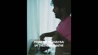 Pularaadha kaalai song😍  Pesaatha Baasaiyaai lyrics 💞  Dear Comrade  love song whatsapp status [upl. by Conner]