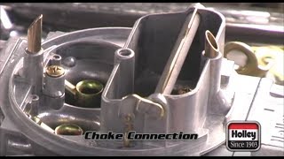 Installing A Manual Or Electric Choke On A Holley Carburetor [upl. by Violetta]