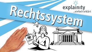 Das deutsche Rechtssystem einfach erklärt explainity® Erklärvideo [upl. by Eibmab253]