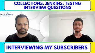 Automation Testing Live Interview for 2 to 4 YOE  Questions on TestNG Collection  Jenkins [upl. by Enecnarf]