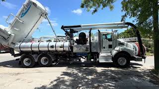 2016 Kenworth T400 Vactor Plus Vacuum Jetter Combo Truck [upl. by Attwood]