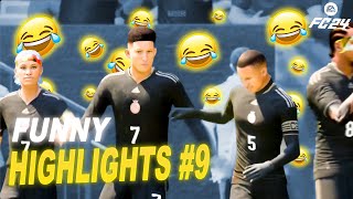 FC 24 Pro Clubs FUNNY Highlights Part 9 [upl. by Ellivnarg]