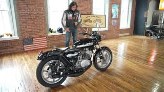 1976 Yamaha RD400 2 STROKE RestoMod [upl. by Elburt444]