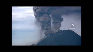 MOUNT SINABUNG ERUPTION 2010 [upl. by Navlys203]