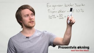 Prosentvis økning [upl. by Old]