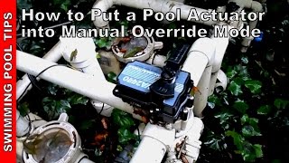 Pool Valve Actuator Manual Mode amp Manual Override part 1 of 2 [upl. by Htebazileharas]