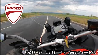 Ducati Multistrada V2S  Ride  HQ Exhaust Sound [upl. by Kunkle]