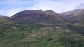 Viewpoint Loch Leven Kinlochleven Scottish Highlands of Scotland August [upl. by Sobmalarah175]