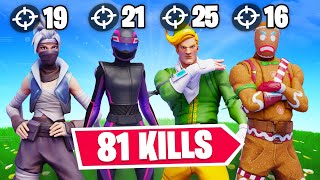 We Broke The Fortnite Elimination Record 81 Kills [upl. by Galvin]