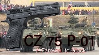 CZ 75 P01 First Look A Farewell to Glock [upl. by Aiela]