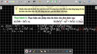 TOÁN 8 CHƯƠNG 1 BÀI 2 P2 CÁC PHÉP TOÁN VỚI ĐA THỨC NHIỀU BIẾN [upl. by Ynaffat]