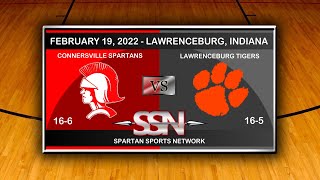 CHS Spartan Basketball  Lawrenceburg  February 19 2022 [upl. by Scuram]