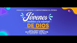 🔴 En Vivo  SEMANA DE LA JUVENTUD 3er Servicio 28092024 [upl. by Akenal]