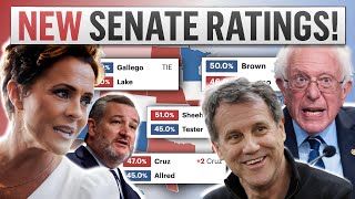 2024 Senate Map Dems Hold Strong in NV WI as Tester Struggles in Montana [upl. by Colyer]