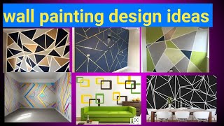 wall painting pattern design ideas [upl. by Filiano]