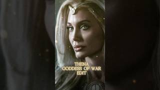 Who Else loved Angelina Jolie as Thena Goddess of War 🔥  Eternals Edit marvel shorts edit [upl. by Verge716]