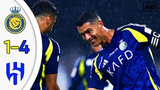 CRISTIANO RONALDO GOAL  AlNassr vs AlHilal 14 Extended Highlights amp Goals 2024 [upl. by Cristen]