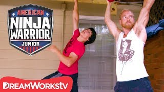 AMERICAN NINJA WARRIOR JUNIOR  OG Ninjas Train with Junior Ninja Vance [upl. by Atteloj842]