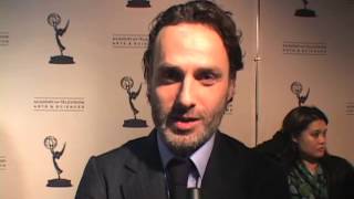 Andrew Lincoln from quotThe Walking Deadquot  EMMYTVLEGENDSORG [upl. by Anirret]