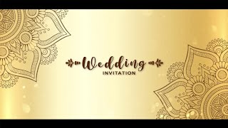 Best Invitation 2021 New Wedding Invitation  Save The Date Video  Ramesh Nath Photography [upl. by Nutter]