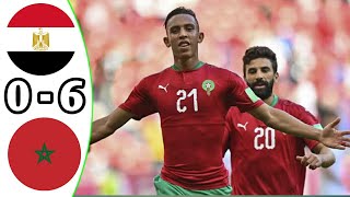 Egypt U23 vs Morocco U23 06 Highlights  Bronze Medal Match 2023 eFootball Game Play [upl. by Aihselef]