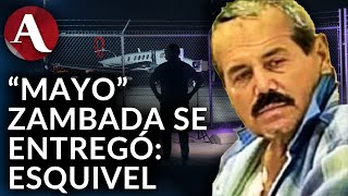 El Mayo Zambada no fue capturado él se entregó afirma Jesús Esquivel [upl. by Ramoj193]