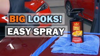 Ceramic Crystal Mist Detail Spray  Fast way to boost your cars looks and existing protection [upl. by Whittaker499]