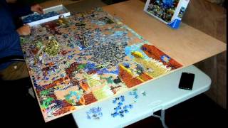 Oceanic Wonders Puzzle 3000 Pieces Jigsaw TimeLapse [upl. by Earehs]