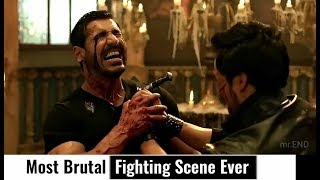 Most Brutal Fight Scene Ever  Rocky Handsome [upl. by Cartwright]