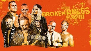 wXw Broken Rules 2018  official trailer from Dresden [upl. by Doran]