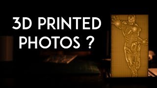 3D Printing Your Photos  Lithophane Lamp [upl. by Wavell]