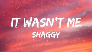 Shaggy  It Wasnt Me Lyrics ft Ricardo RikRok Ducent [upl. by Aitnahs]