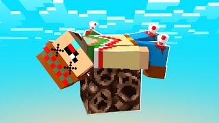 ¡Minecraft PERO es 1 BLOQUE MORTAL 😨💀🩸 SILVIOGAMER MINECRAFT PERO [upl. by Yeltrab]