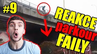 REAKCE NA PARKOUR FAILY FANOUŠKŮ 9  TARY [upl. by Vikky]