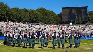 Inveraray amp District Pipe Band  2022 World Championships  Medley [upl. by Ahsiema255]