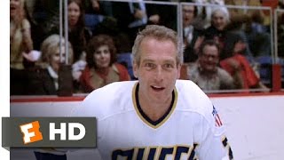 Slap Shot 510 Movie CLIP  Reg Taunts the Goalie 1977 HD [upl. by Baryram]