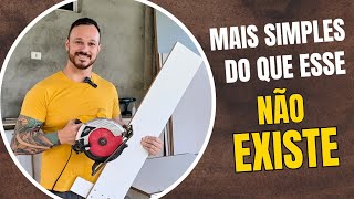 GABARITO SIMPLES PARA CORTE RETO COM SERRA CIRCULAR MANUAL [upl. by Haye989]