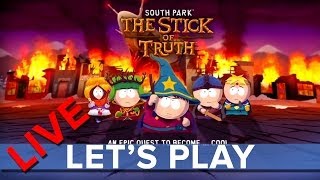 South Park The Stick of Truth  Eurogamer Lets Play LIVE [upl. by Adihsaar731]