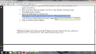 Wireshark Lab 2 Part 1 [upl. by Malliw736]