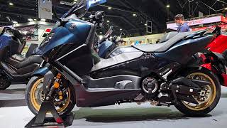 2023 New Yamaha TMAX Tech MAX Dark Petrol [upl. by Lenes]