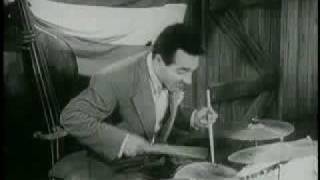 Big Sid Catlett amp Gene Krupa in quotBoy What a Girlquot [upl. by Aidnac]