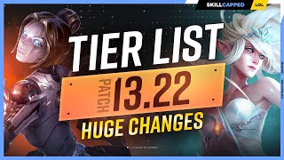 NEW TIER LIST for PATCH 1322  HUGE MAGE CHANGES [upl. by Tekla]