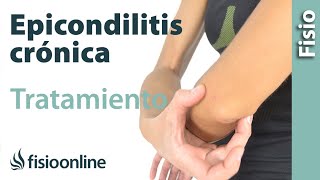 ¿Cómo tratar las tendinitis de codo rebeldes o crónicas Epicondilitis o codo de tenista [upl. by Marsiella492]