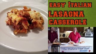 EASY Italian LASAGNA CASSEROLE 78  Traditional Lasagna Recipe hack [upl. by Mckenzie461]