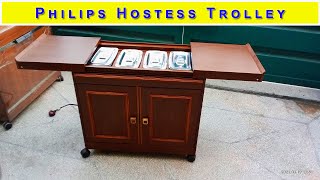 Hostess Trolley  Food Warmer  Made in England  LHR FITNESS [upl. by Jobyna]