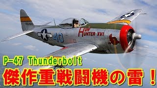 【アメリカ】頑丈な傑作重戦闘機『P47』サンダーボルト！何千という戦車を破壊！ヨーロッパでは「P51」マスタングよりも恐れられたエースパイロット達の機体の挑戦の記憶とは 【ポイントＴＶ】ジパング [upl. by Montford84]