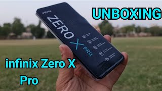 Infinix Zero X Pro Unboxing  STARRY SILVER [upl. by Canotas]