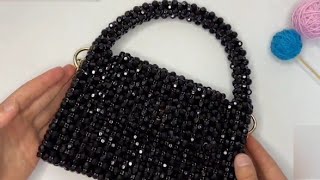 The new bag design for special events  Pearl Handmade Handbags Making a beaded bags♡ytviral diy [upl. by Delanie]