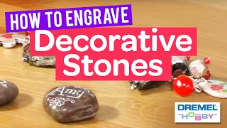 How to Engrave Decorative Stones  AD [upl. by Aniz]